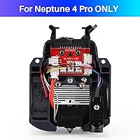 Vista 3 de ELEGOO Extrusora para Impresora 3D Neptune 4 Pro, Extrusora de Engranaje Dual de Transmisión Directa Completamente Ensamblada, Accesorios Oficiales