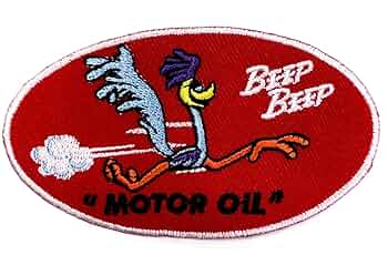 No.1155 ☆横振り刺繍パッチ☆ ROAD RUNNERS No.1155 ☆横振り刺繍パッチ☆ ROAD RUNNERS Amazon | アメカジ