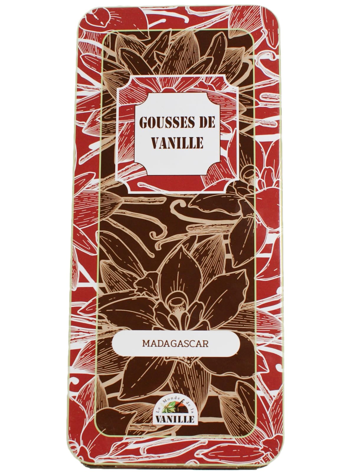 Gousse de Vanille dans Boite Metallique (Madagascar)