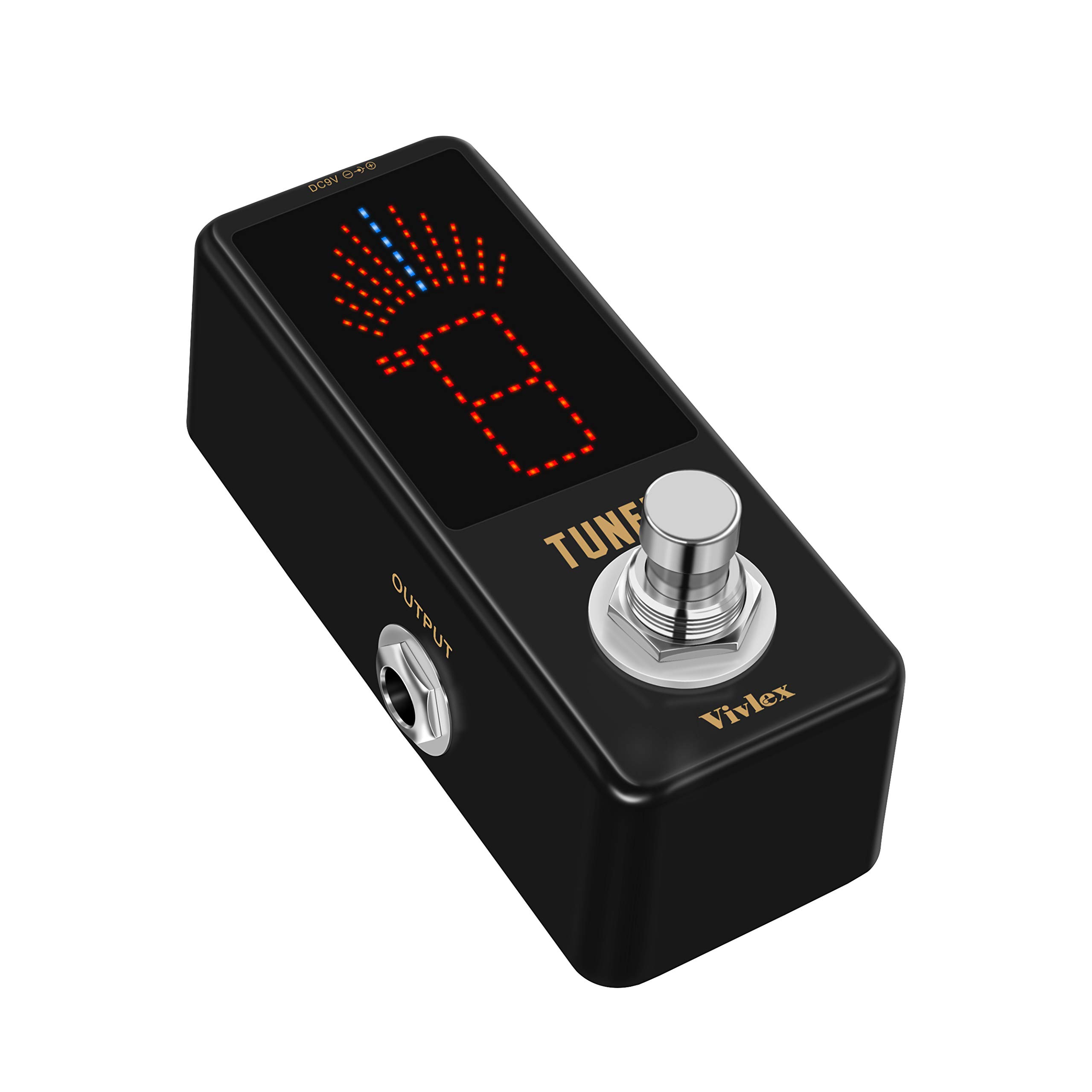 Amuzik Looper Pédale pour guitare électrique Loop Station Pédale illimité Overdubs 10 minutes de boucle, 1/2 de temps et inverse, carte SD intégrée pour mémoire avec 3 modes mini taille