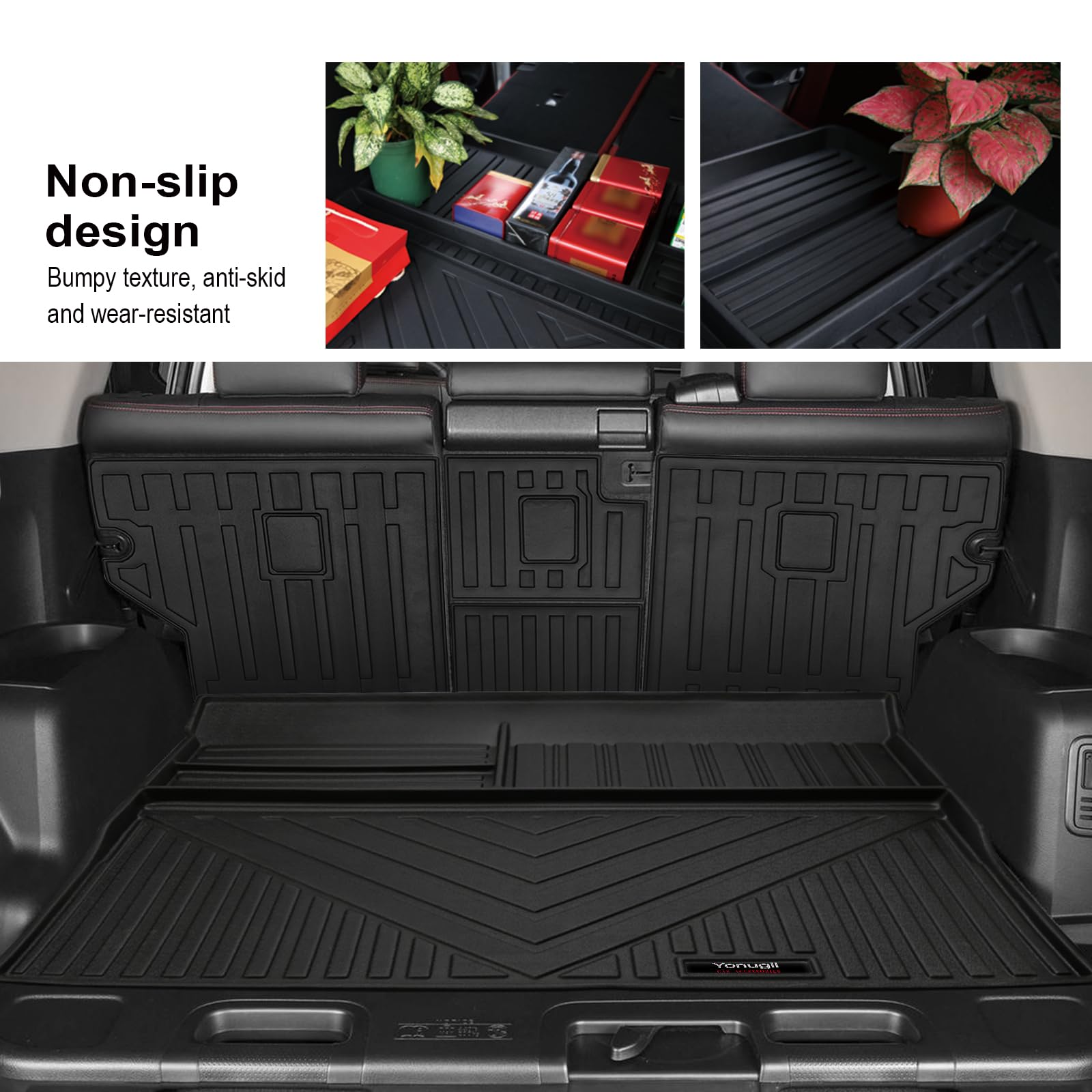 4runner Cargo Liner Rongtaod Cargo Mat Compatible With 2010-2024