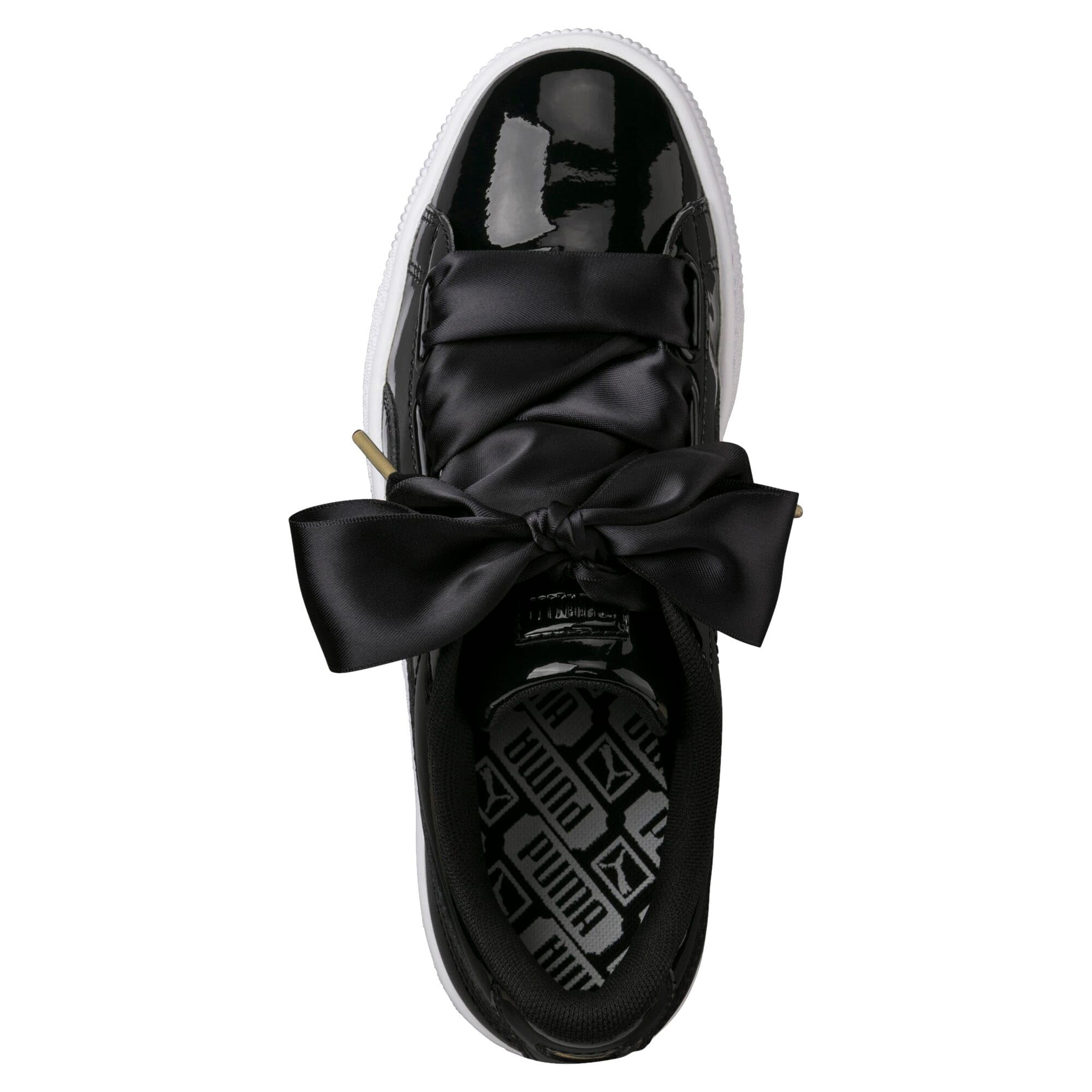 Puma - Basket Patent Iced Glitter Jr, Scarpe da Ginnastica Basse Bambine e Ragazze