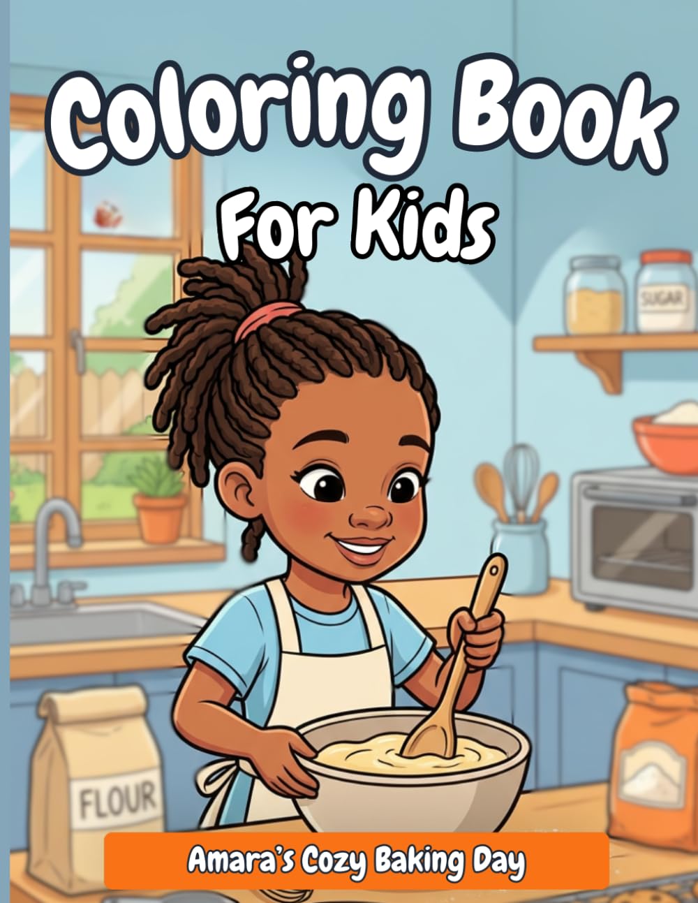 Amara’s Cozy Baking Day: A Cozy Coloring Book for Quiet Creative Time