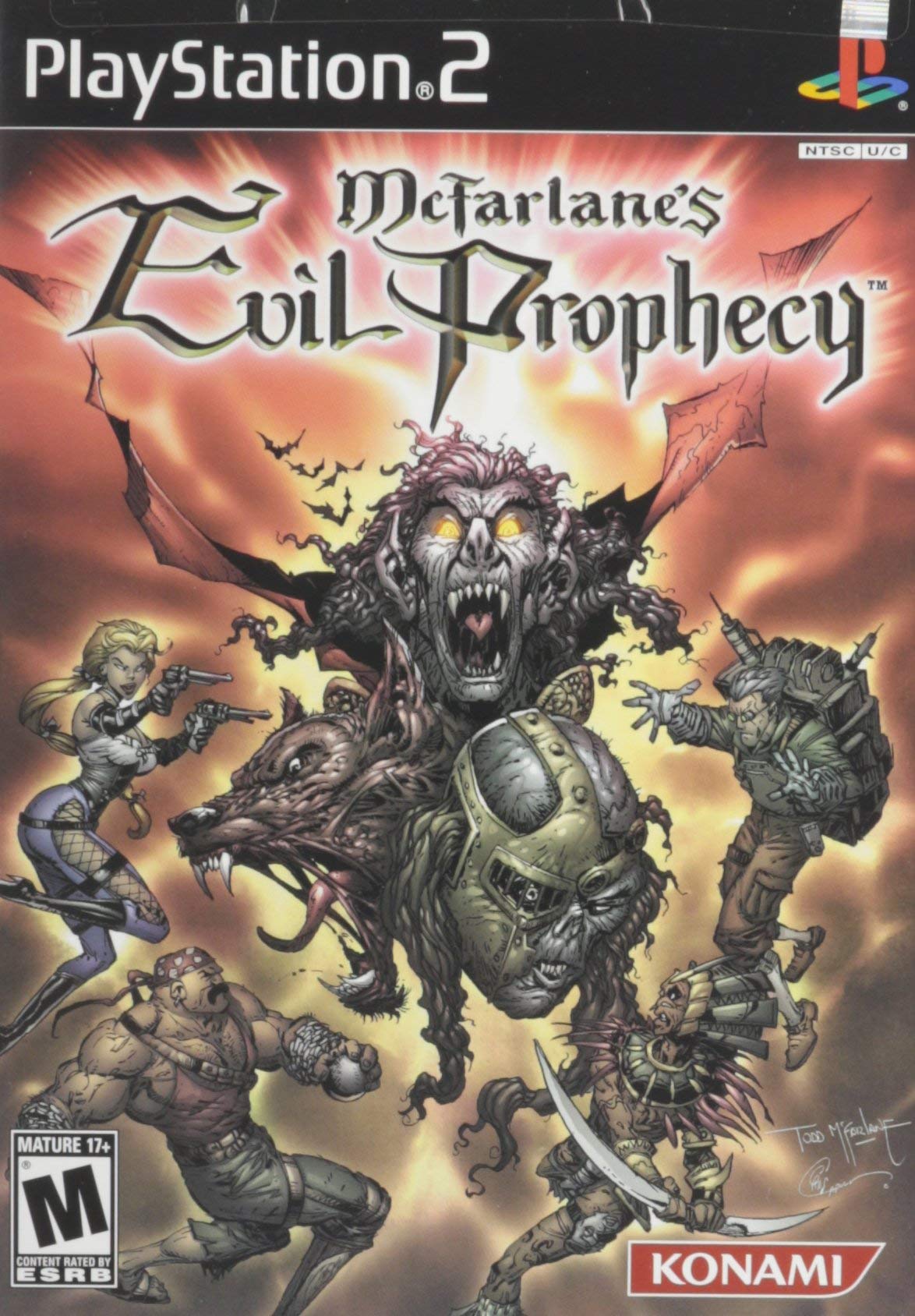Amazon.com: McFarlane's Evil Prophecy - PlayStation 2 (Renewed