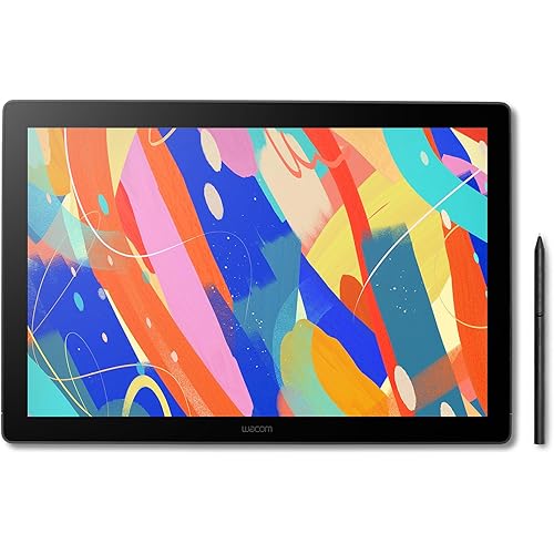 Wacom Cintiq 16 Drawing Tablet with Screen, 16 inch Display, Pro Pen 3 (Battery-Free), 100% sRGB Pen Display for Artists, Designers, Animation, Game Dev, Works with Mac, PC
