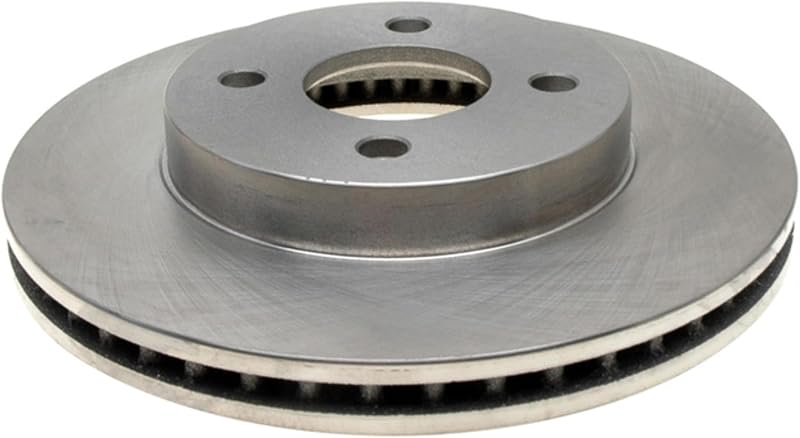Disco de freio dianteiro ACDelco Silver 18A1585A não revestido – 1 unidade