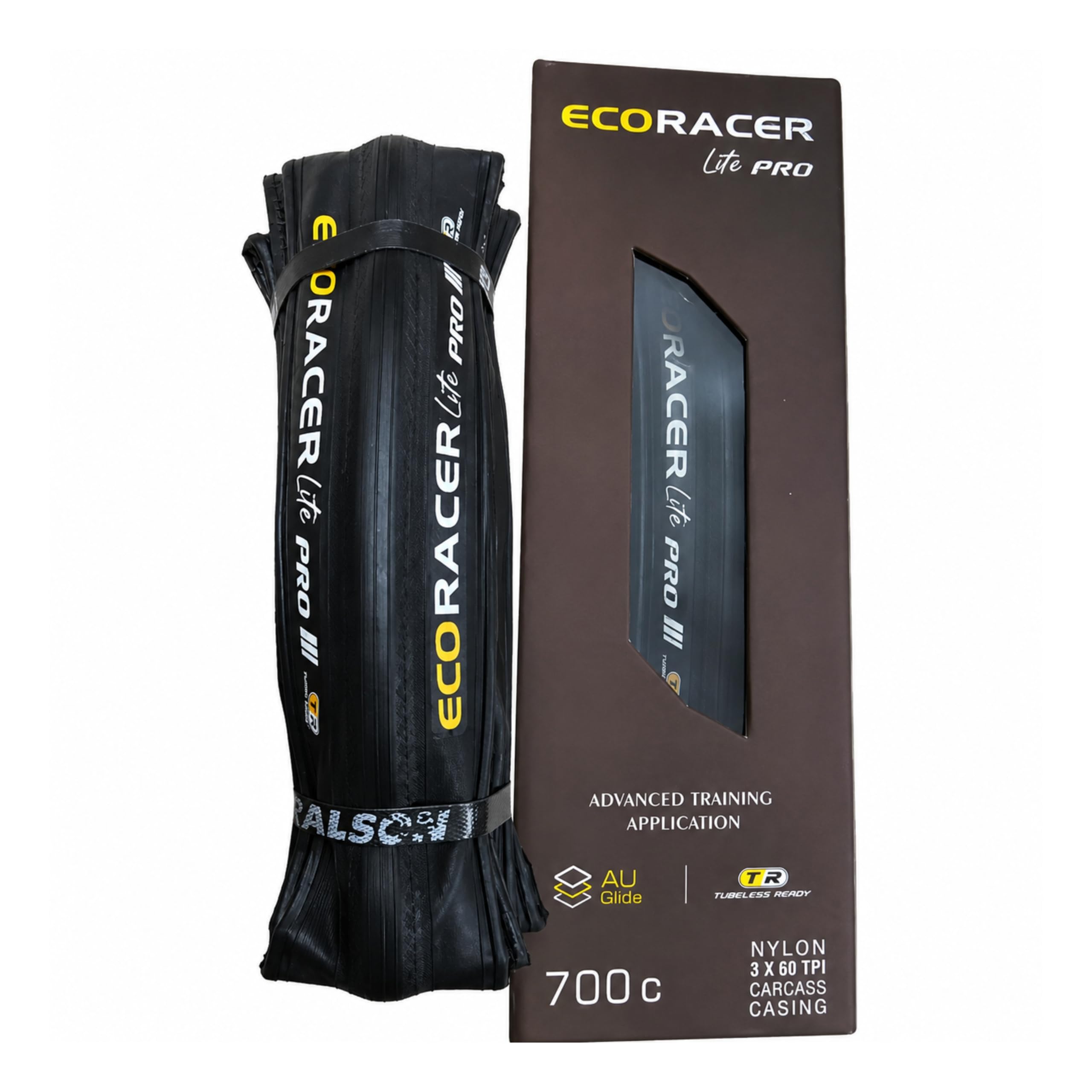 Ralson Ecoracer Lite Pro 700x25C Tubeless Ready Foldable Road Tyre for Bicycle (Pack of 2)-image-22