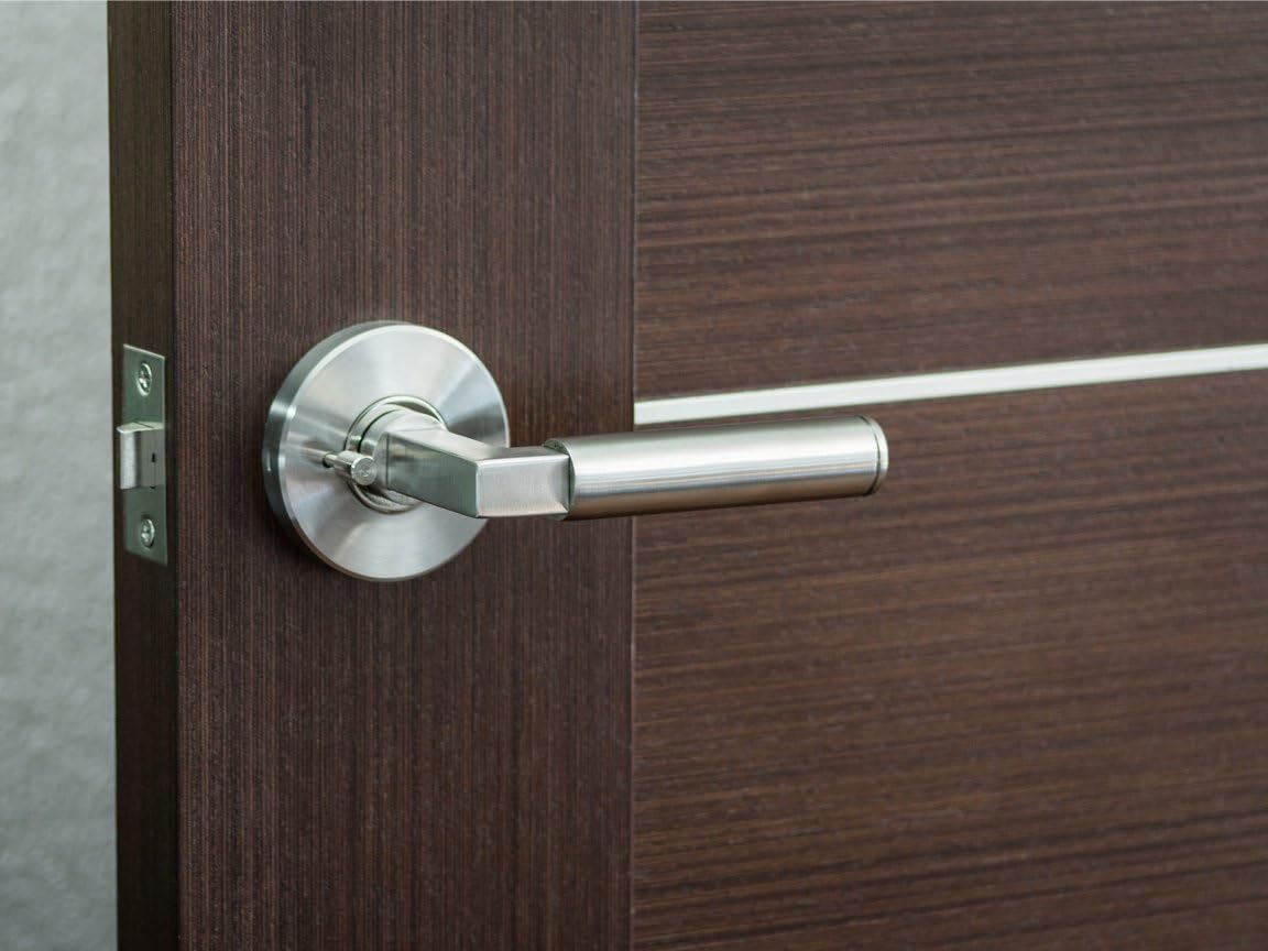 "Granata" by Nova Door Lever, Door Handle Privacy/Passage, Universal, Non Handed Lever Set, (Passage/Privacy)