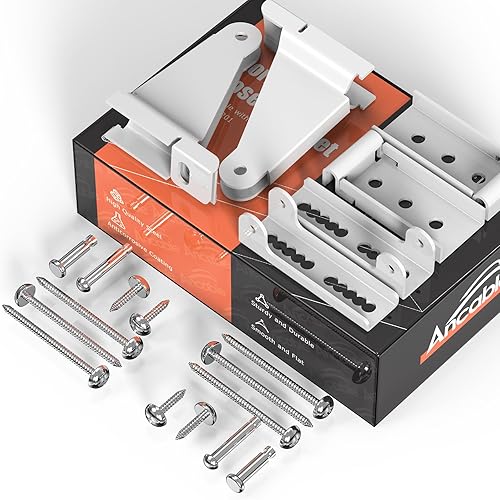 Storm - Soporte para cierrapuertas Andersen, paquete de 2 piezas de repuesto para puerta Storm para Andersen, Emco, Larson, 40201 kit de reparación