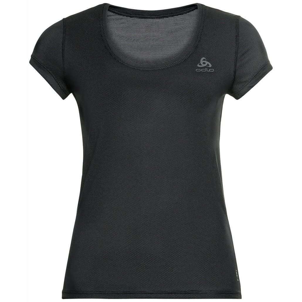 Odlo Active F-Dry Light Eco_141161 Camiseta de Manga Corta de Ropa Interior Funcional Mujer (Pack de 1)