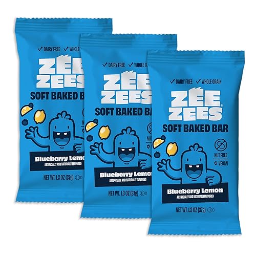 Miniatura 17 de Zee Zees Barras suaves horneadas para pastel de cumpleaños, 1.3 onzas, paquete de 30, sin nueces, grano entero, seguras para la escuela, sobre la