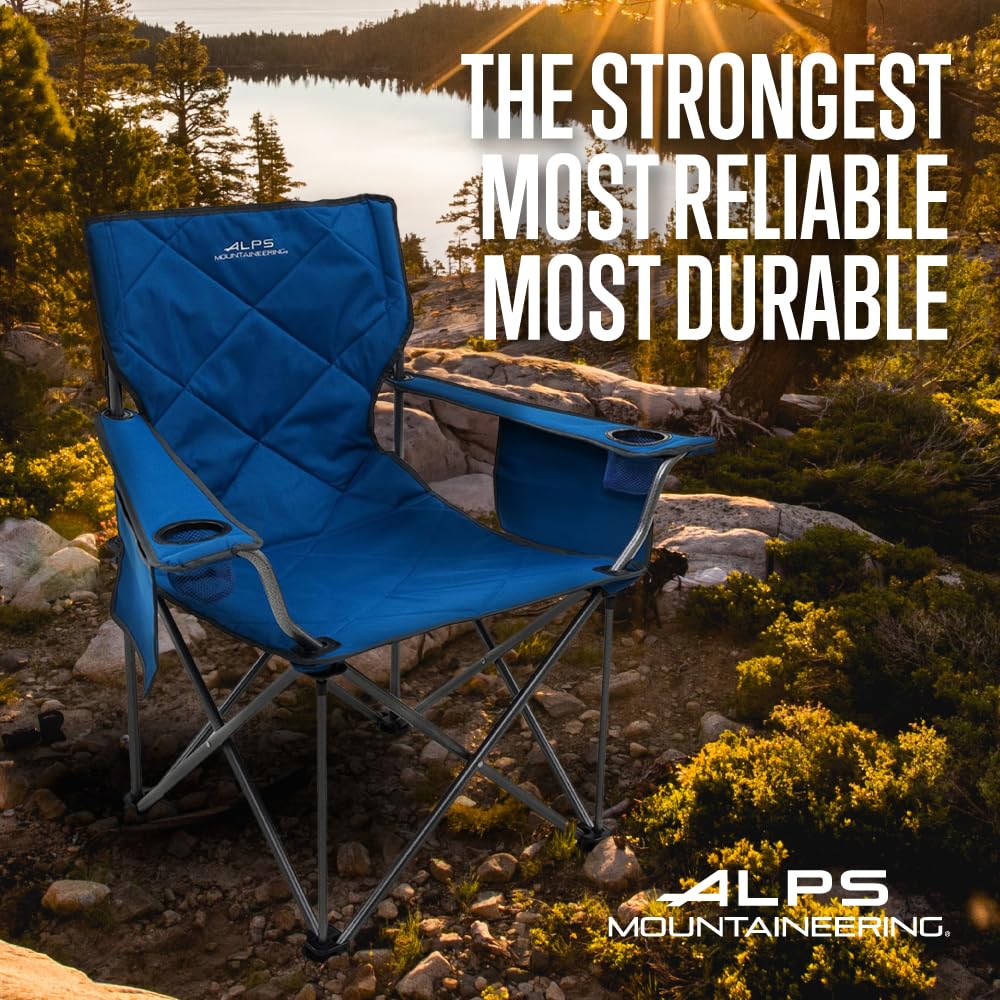 ALPS Mountaineering King Kong Chair, Deep Sea/Charcoal, One Size