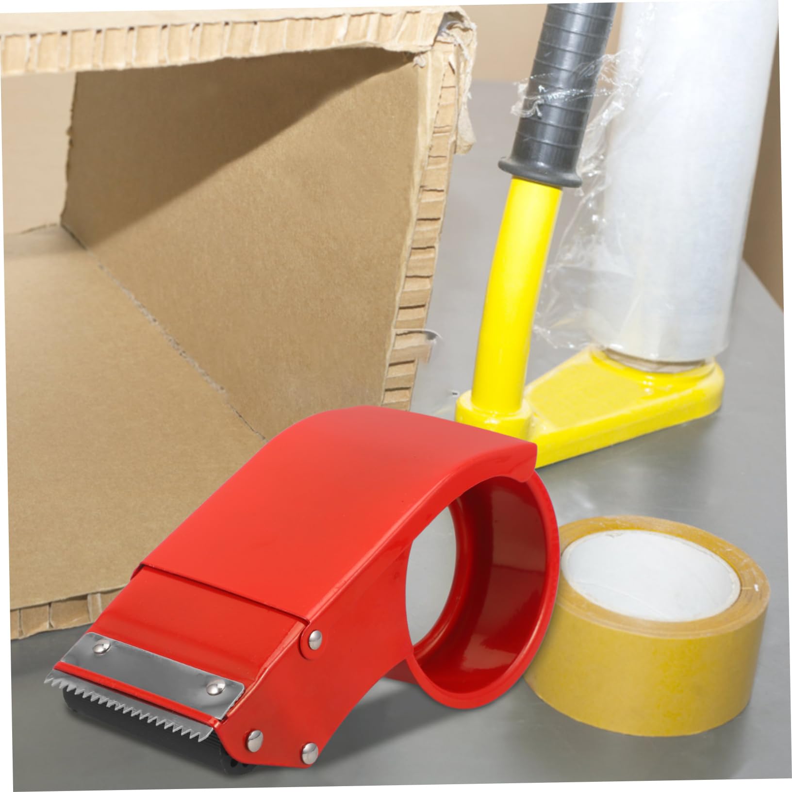 TEHAUX 5stücke Kleiner Tischabroller Für Klebeband Stabiler Und Praktischer Klebebandspender Für Schreibtisch Für Büro Schule Und Zuhause Kompakte Einfach Zu Bedienen
