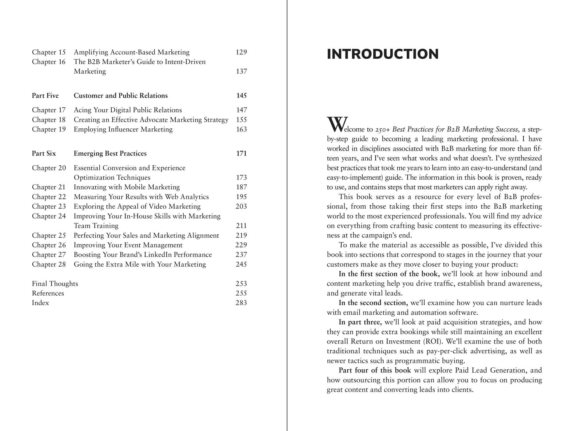 250+ Best Practices for B2B Marketing Success