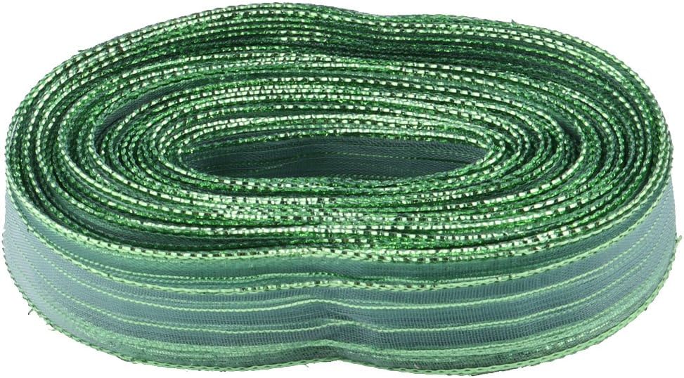 Ruilogod Polyester Festival Gift Box Case Packing Bundling 10 Yards Green (id: 956 8eb 7a1 ba7 eae