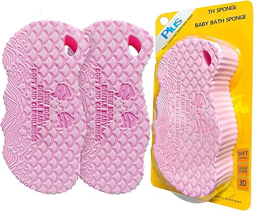 Esponja de baño exfoliante súper suave, exfoliante reutilizable, removedor de piel muerta, esponja de baño suave para el cuerpo, esponja suave y