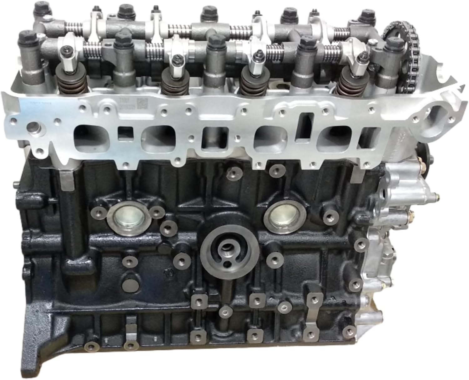 22R 22RE 2.4L Long Block Engine Assy Compatible with Toyota Forklift