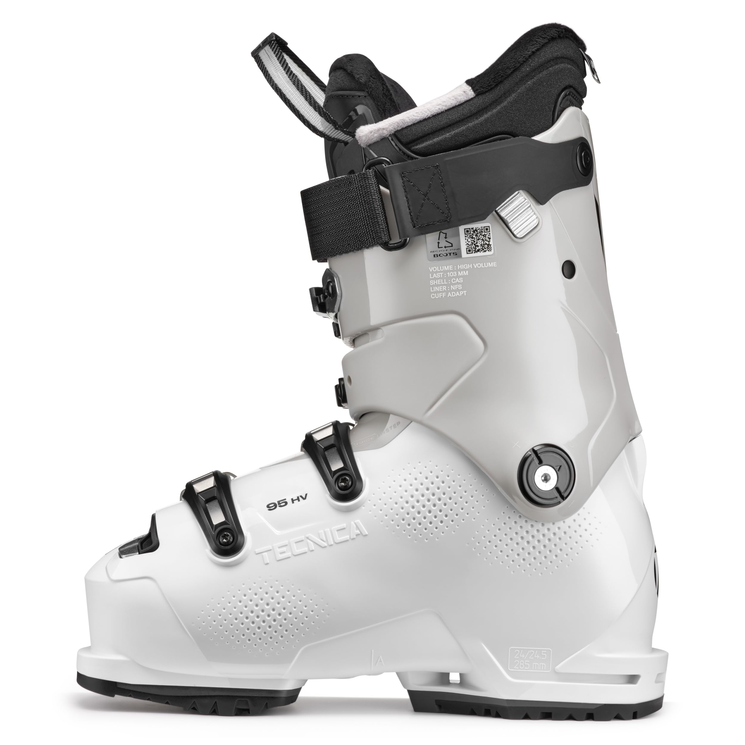 Tecnica - Mach Boa Hv 95 W Gw Cold White Męskie buty narciarskie - Mężczyźni - Rozmiar 42 - Biały