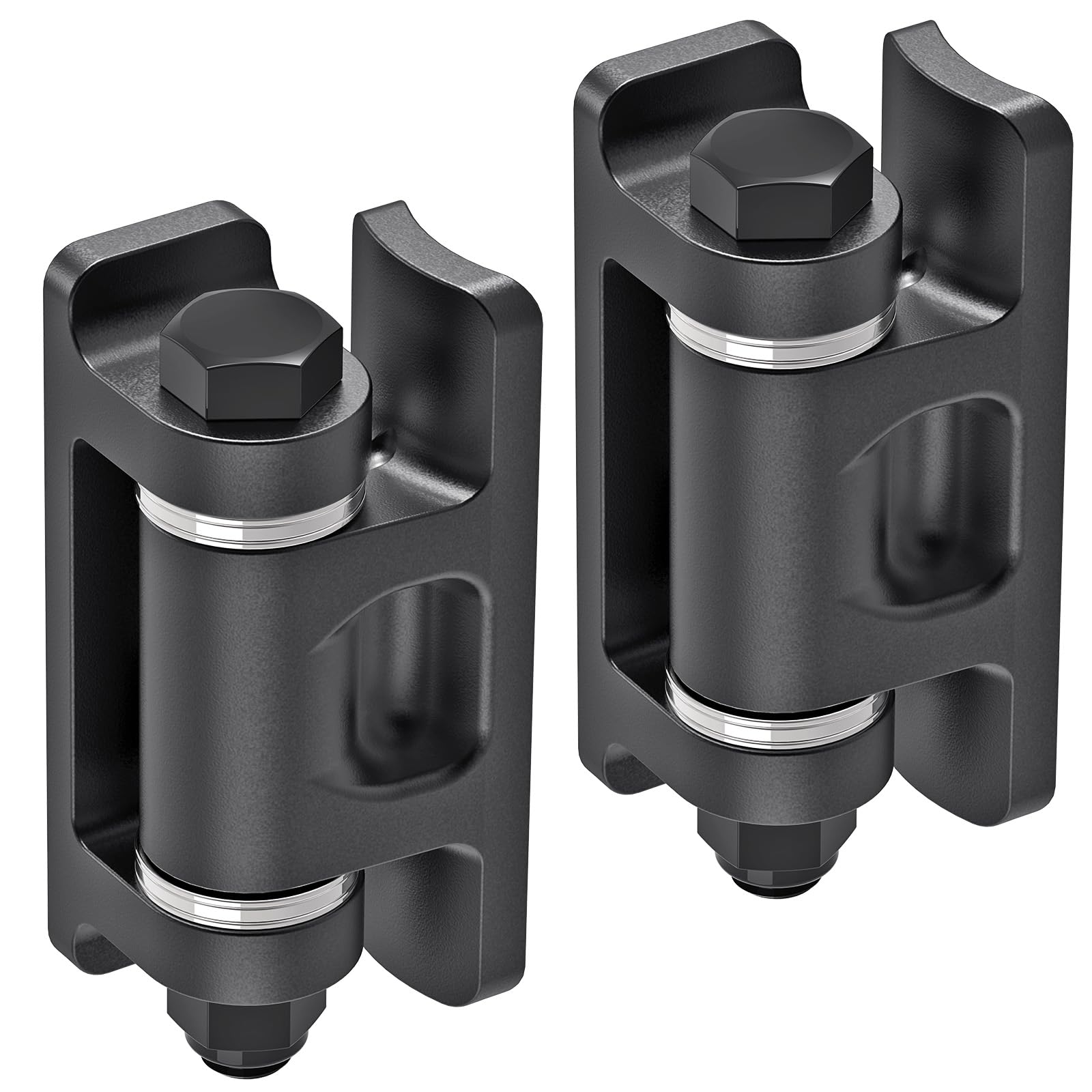 Heavy Duty Weld On Gate Hinges, Steel Hinges with Spacer Bearing & Oxide Coated