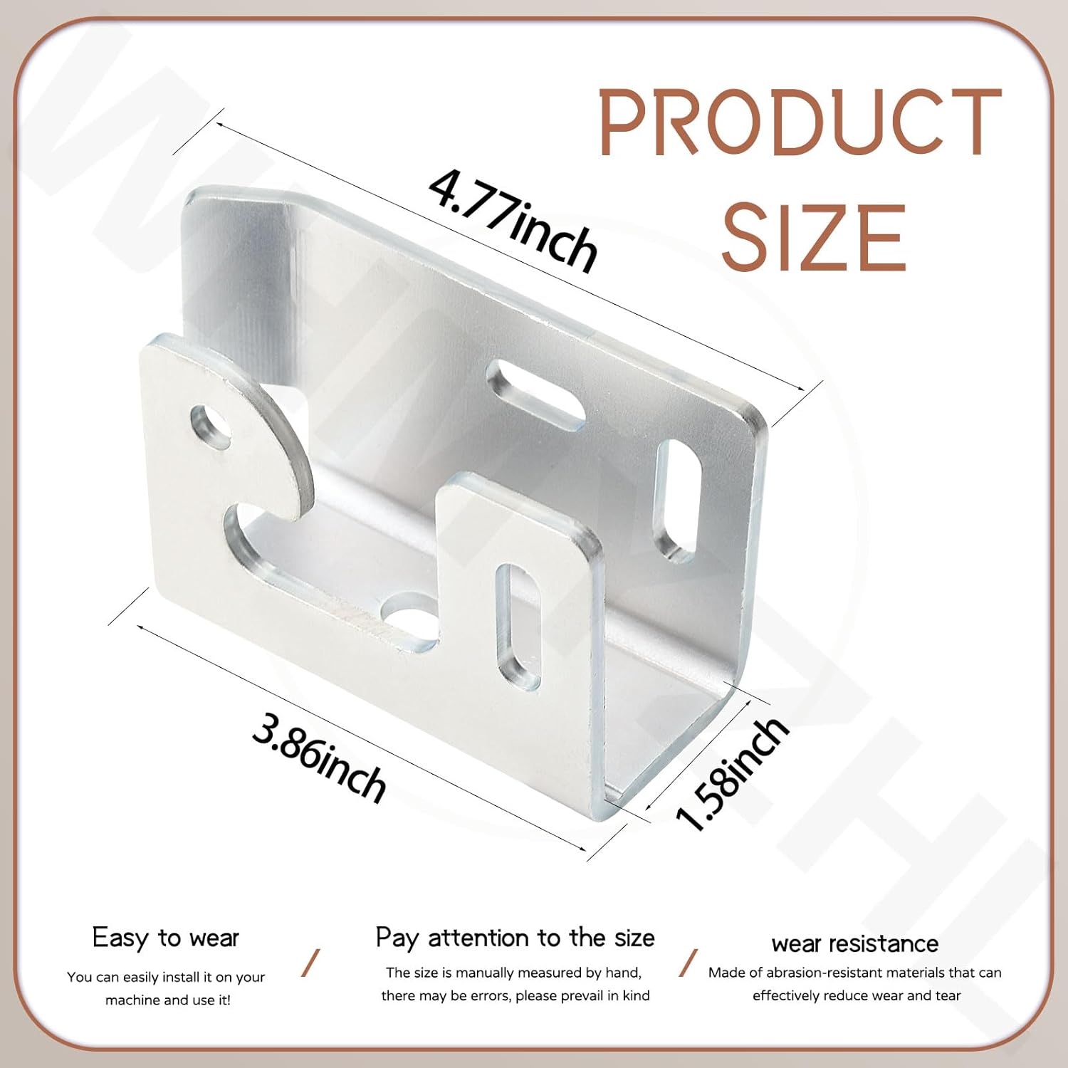 131-1091 Left Hand Hanger Bracket Compatible with Exmark Quest E/S Series 34 42 50 Mower, for Toro TimeCutter ZS4200 ZS5000 ZS3200
