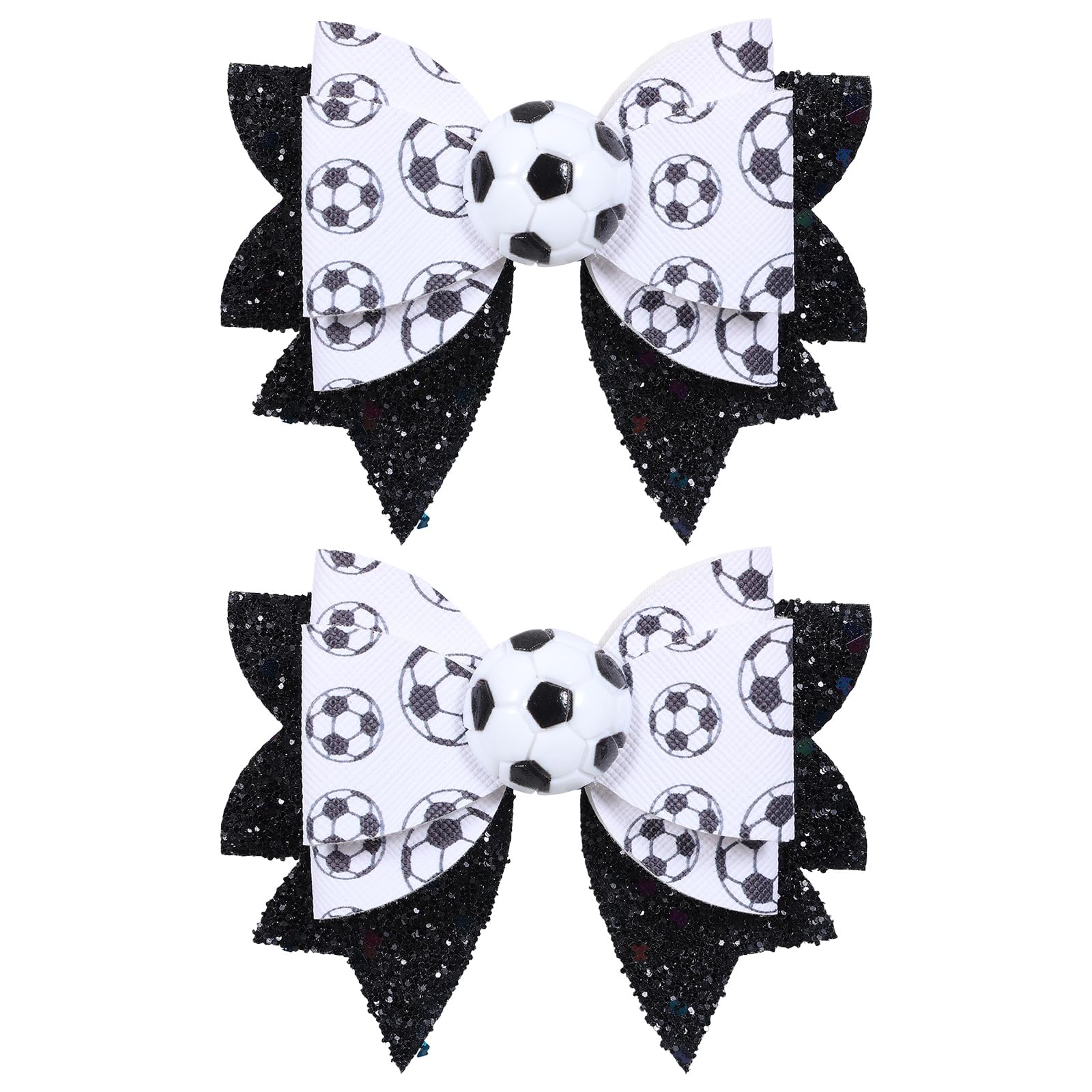 Glitter Halloween Ghost Hair Clips - 2 Pack -20 Glitter Halloween Ghost Hair Clips - 2 Pack -20