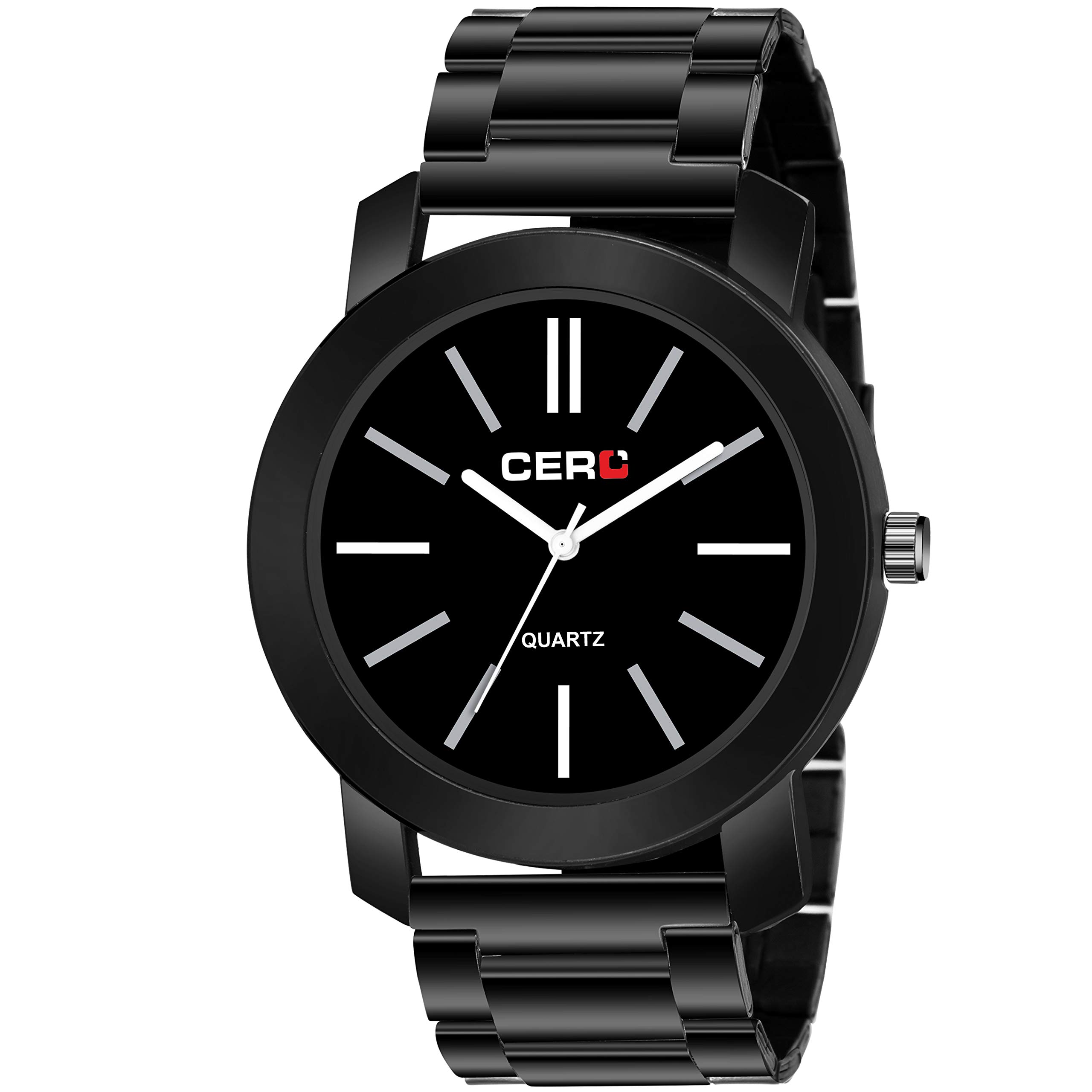 CERO Analogue Mens & Boys Watch (Black Dial Black Colored Strap) (B07VX7FXK5) Amazon Price History, Amazon Price Tracker