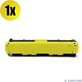 Eurotone Tonerkartusche rebuilt Yellow compatible for Canon I-Sensys LBP5050 LBP5050N Lasershot LBP5050 LBP5050N N EP716 Gelb