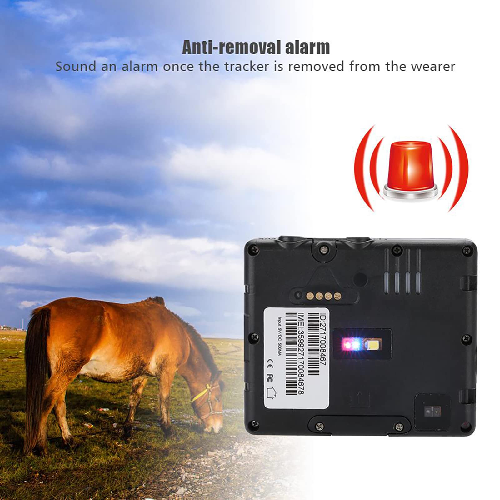 Śledzenie Zwierząt WiFi Lokalizator GPS Dla Zwierząt Alarm Antykradzieżowy Odtwarzanie Utworów Dwukierunkowe Połączenie Multi-pozycjonowanie Monitorowanie Wieloplatformowe