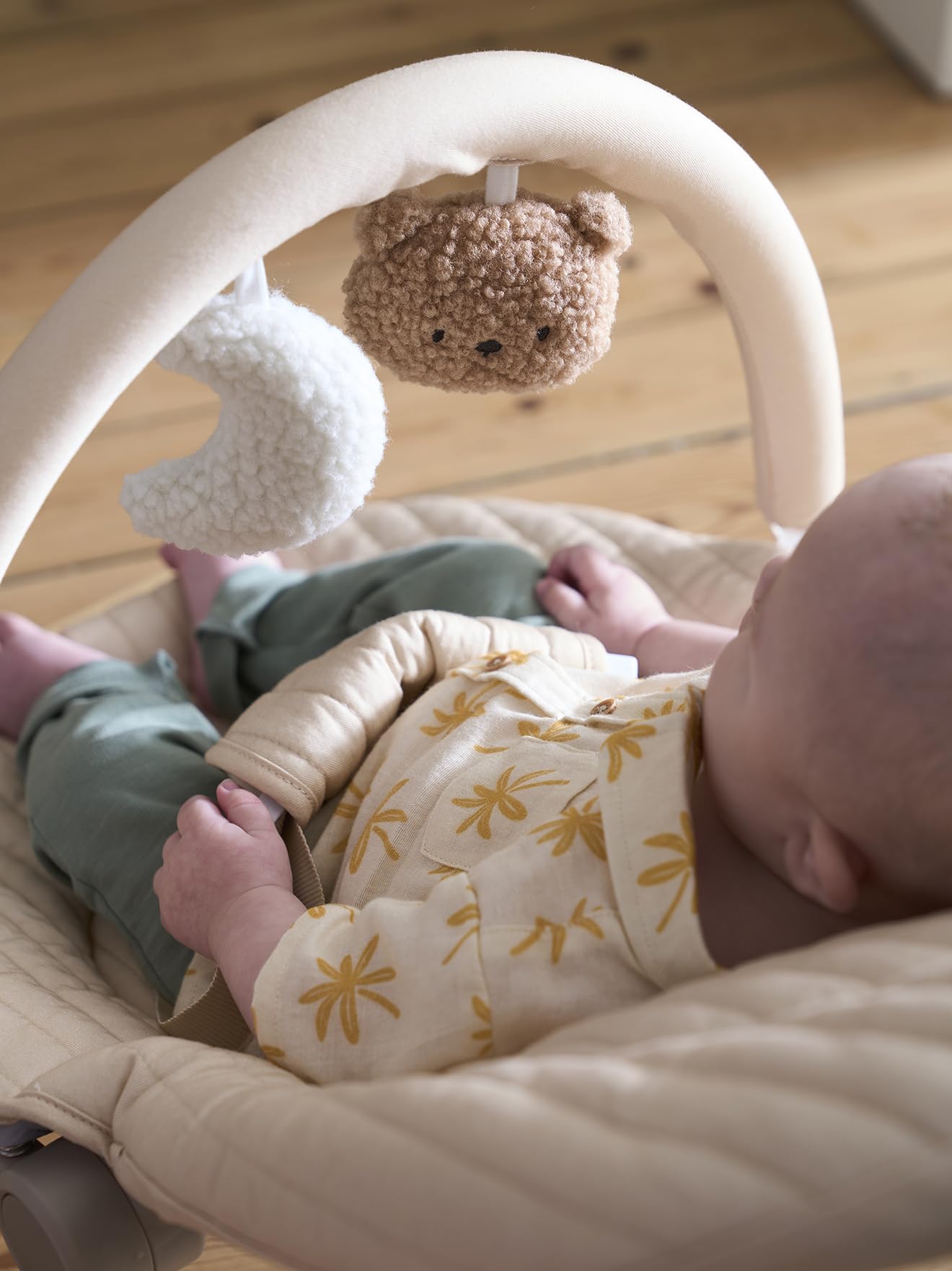 VERTBAUDET Transat avec arche Babydream écru TU