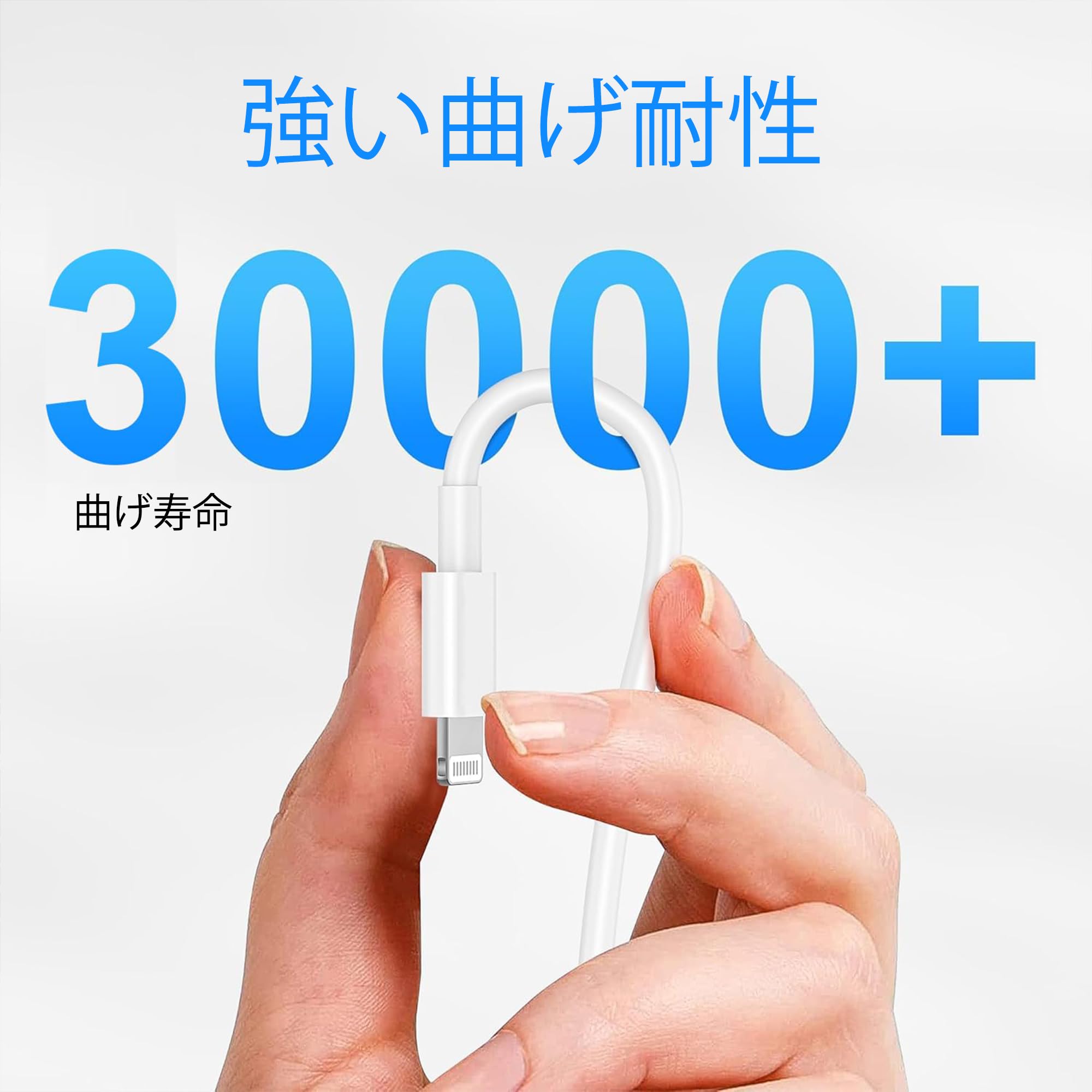 Amazon.co.jp: for iphone 充電ケーブル 純正 1M+2M 2本セット 【2025
