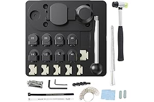 Goyappin Ring Bender Tool for Spoon Rings Heavy Duty, Ring Press Machine,...