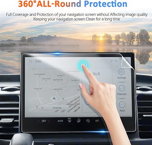 Miniatura 2 de CDEFG Protector de pantalla para Ford Transit 2022-2025 2026  12 pulgadas, 2 piezas de nano láminas, accesorios de pantalla táctil de tránsito