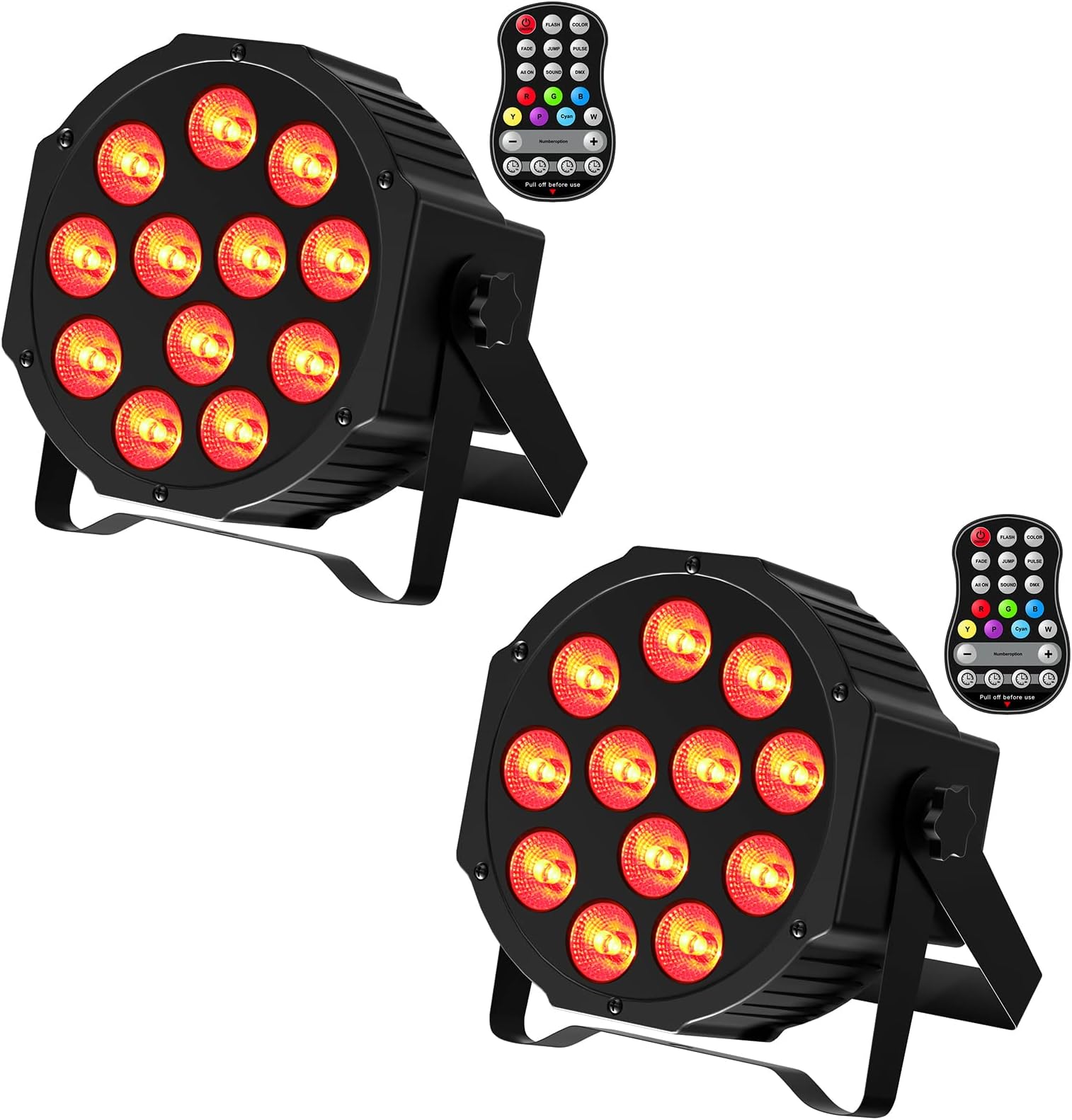 336 Wasserdichtes LED Bar Wallwasher, 120W Discolicht Partylicht Bühnenlicht, RGBW Lichteffekte
