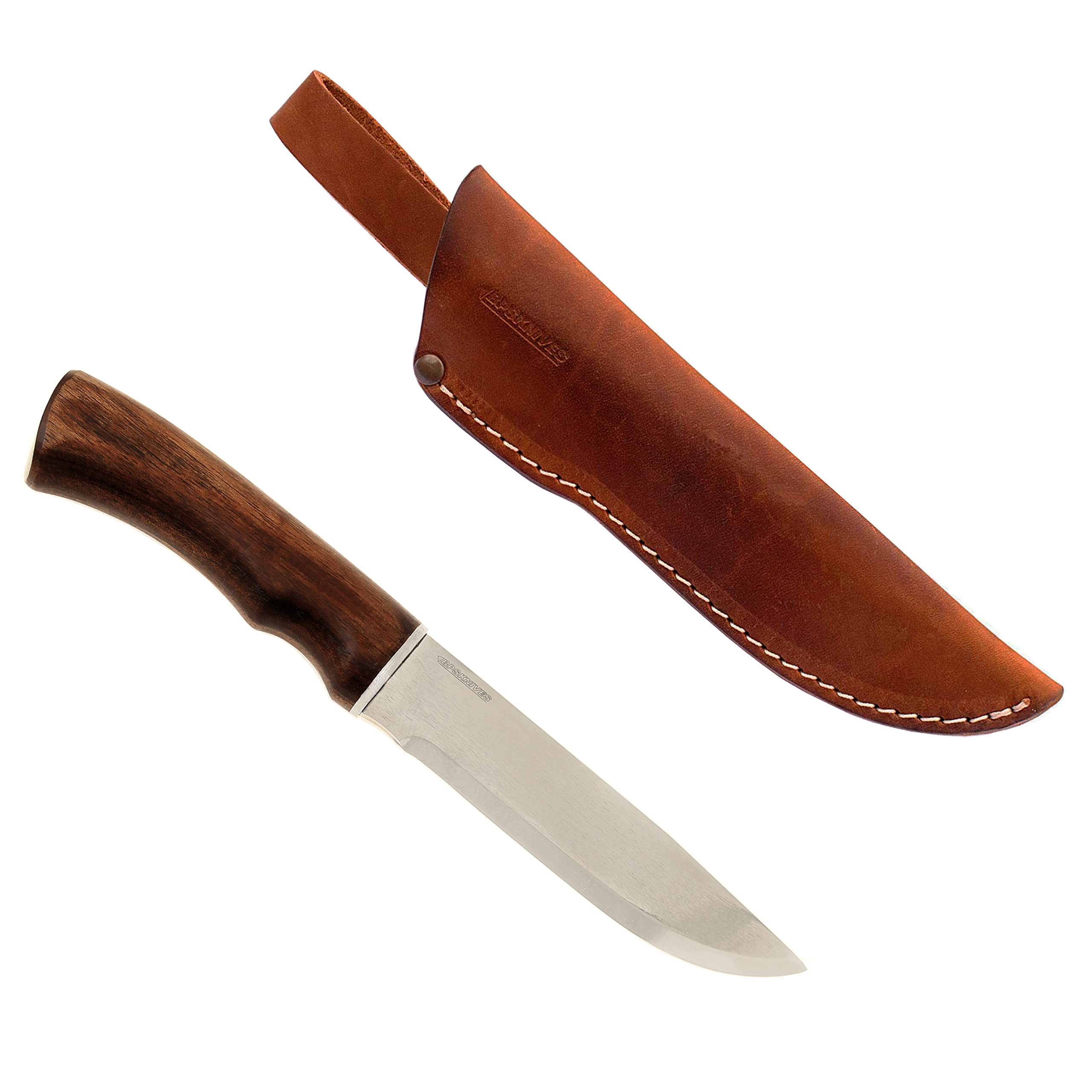 Buy BPS Knives BK06 Camp Knife With Leather Sheath Large Hunting