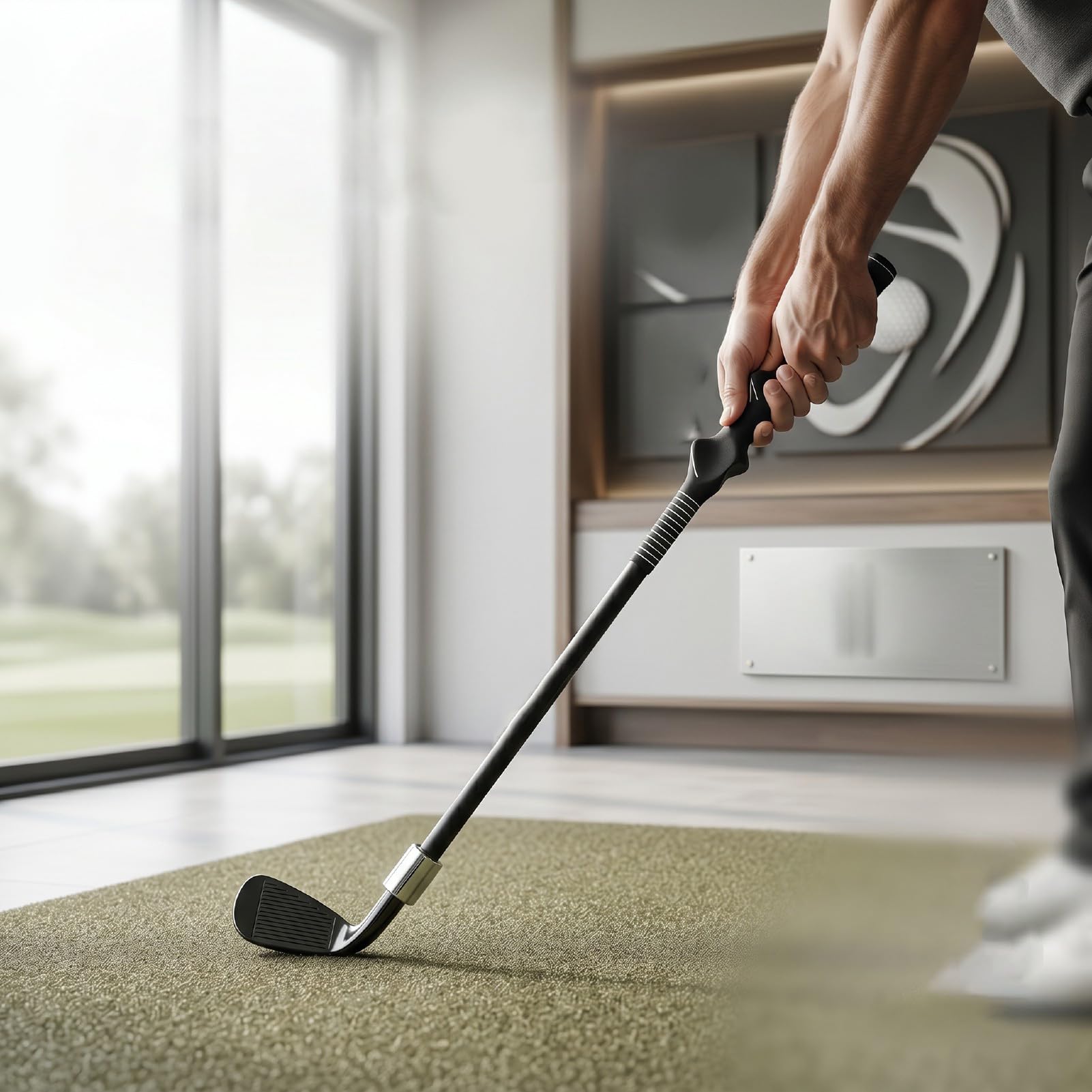 Annadue Ayuda de Entrenamiento de Golf con Mejorador de Precisión para