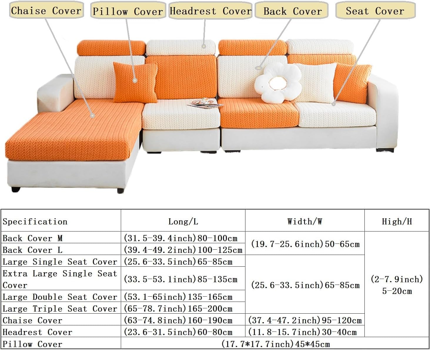 sofa covers soothing home sofa covers sofa hero covers couch cushion covers for dogs stretch couch covers slipcovers for couches and sofas (wheat-blue,large double seat cover) wheat-blue large double seat cover