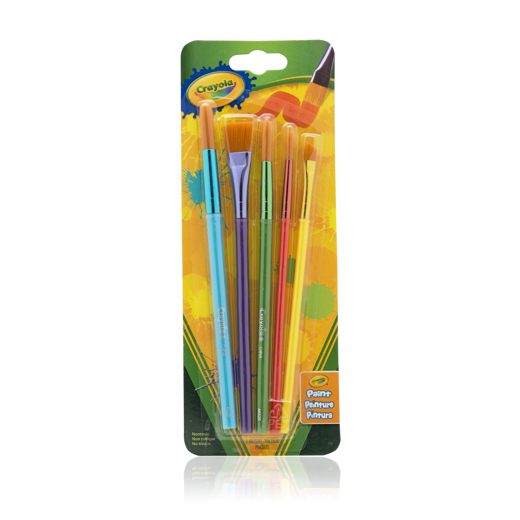 Image secondaire de CRAYOLA Art & Craft Brushes-5/Pkg