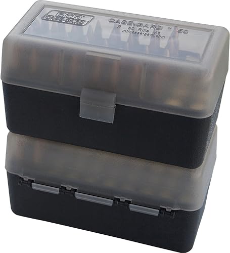 Miniatura 6 de MTM 06 Caja para 50 municiones redondas de rifle con tapa para 270 Win 280 Rem 30-06