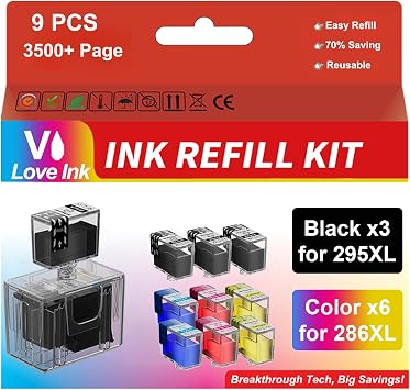 VLOVEINK 260XL 261XL Refill Kit