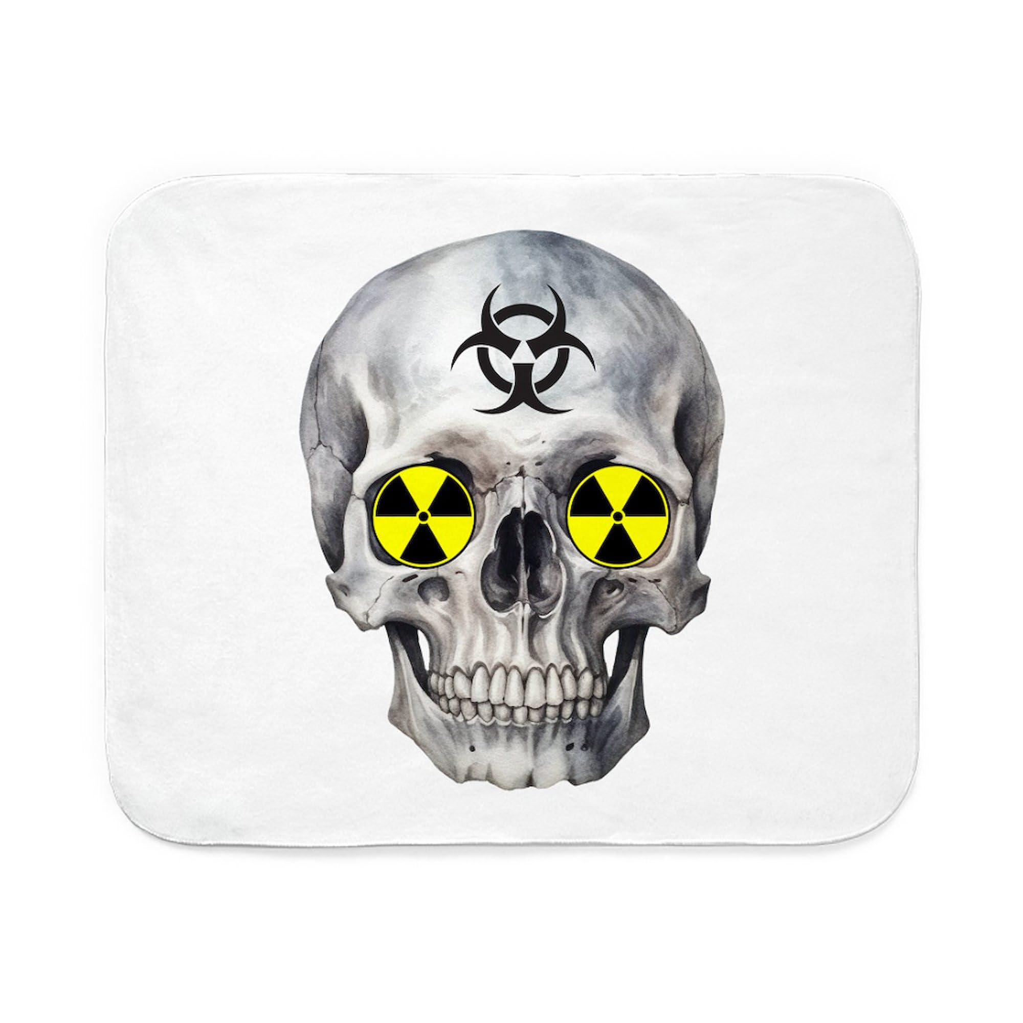 Amazon.com: CafePress Scary Biohazard Radioactive Skull Anti