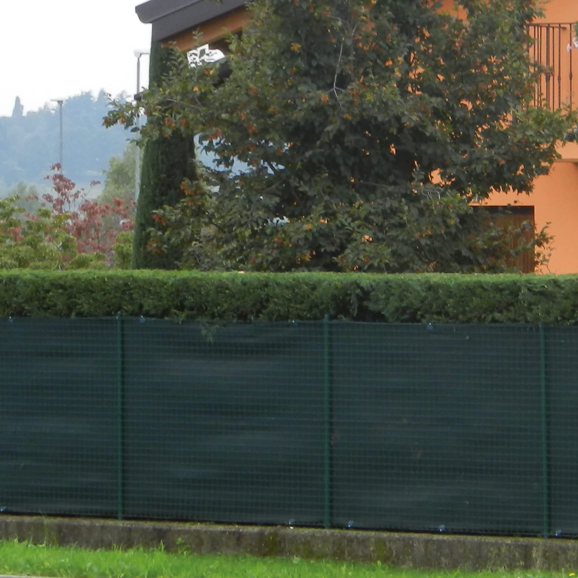 Tenax Privacy Net - Wit/groen, 2 X 5 M | Terrasplanken en schuttingen