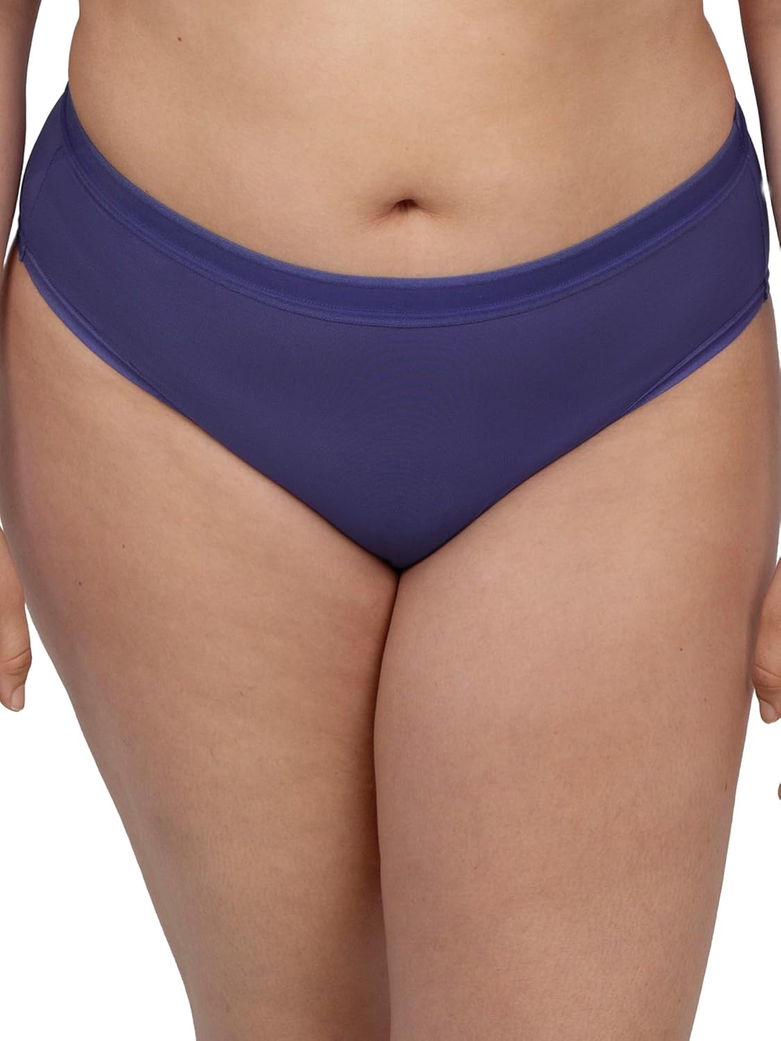 Curvy Couture Women's Plus Size Brief Panties – Soft, Seamless Comfort for All-Day Wear
