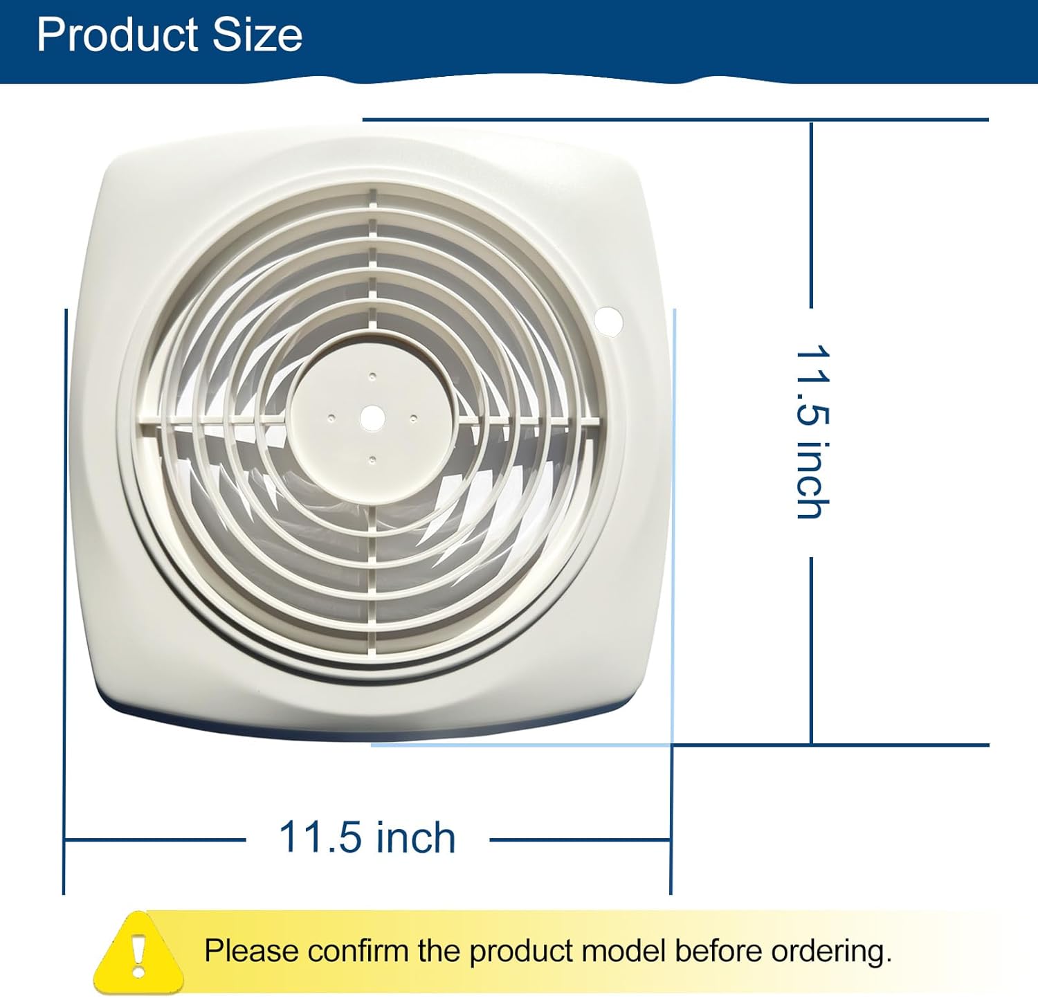 Upgraded 97011790 Grille(Replaces Old Style) Wall Fans Part,The Service Life Has Been Greatly Increased,and The Threads of the Knobs and the Screws of the Grille Have Been Strengthened,2Pcs
