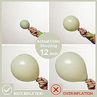 Vista 578 de PartyWoo Nude Balloons 100pcs 12 Inch Apricot Boho Fall Neutral Latex Helium Balloons for Graduation Wedding Anniversary Birthday Boy Baby Shower