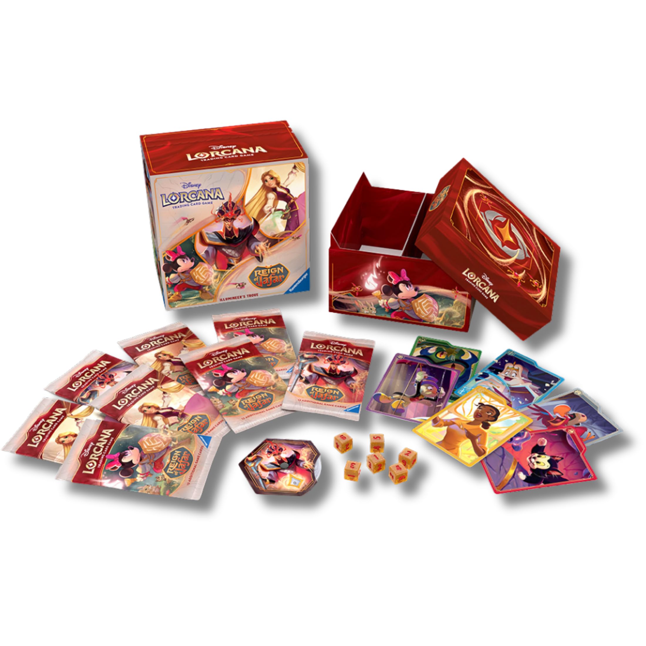 Ravensburger - Disney Lorcana TCG: Juego De Trove Illumineers Trove | Juegos De Cartas Adultos Y Niños con Cartas Disney Lorcana | Juegos Niños 8 Años O Más Coleccionables | Regalos Originales