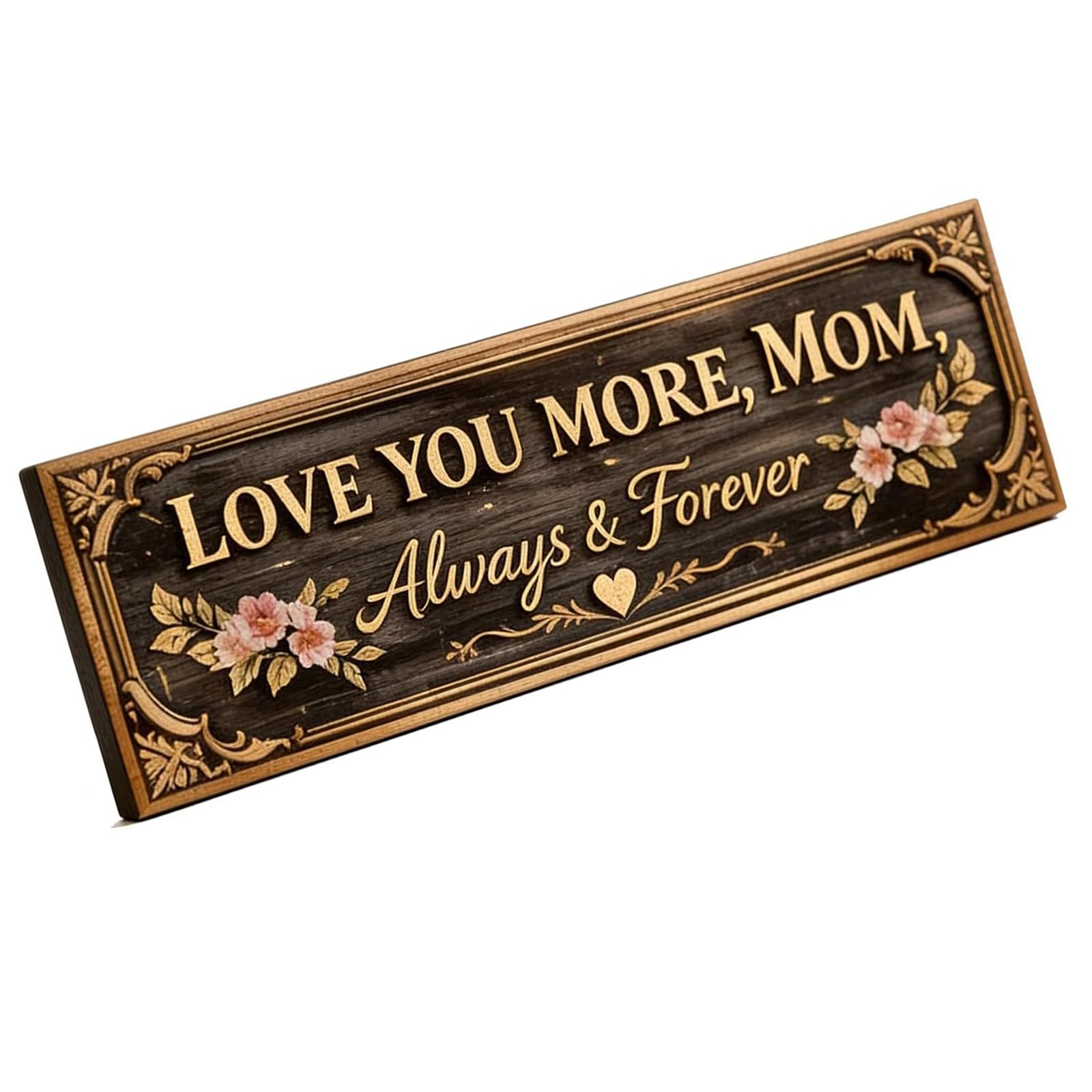 Elnwnnkc Welcome Mother Day Metal Door Hanging Sign Farmhouse Door Decors Rustics Wall Plaques Ornament for Window Wall Porch Mother Day Hanging Signs
