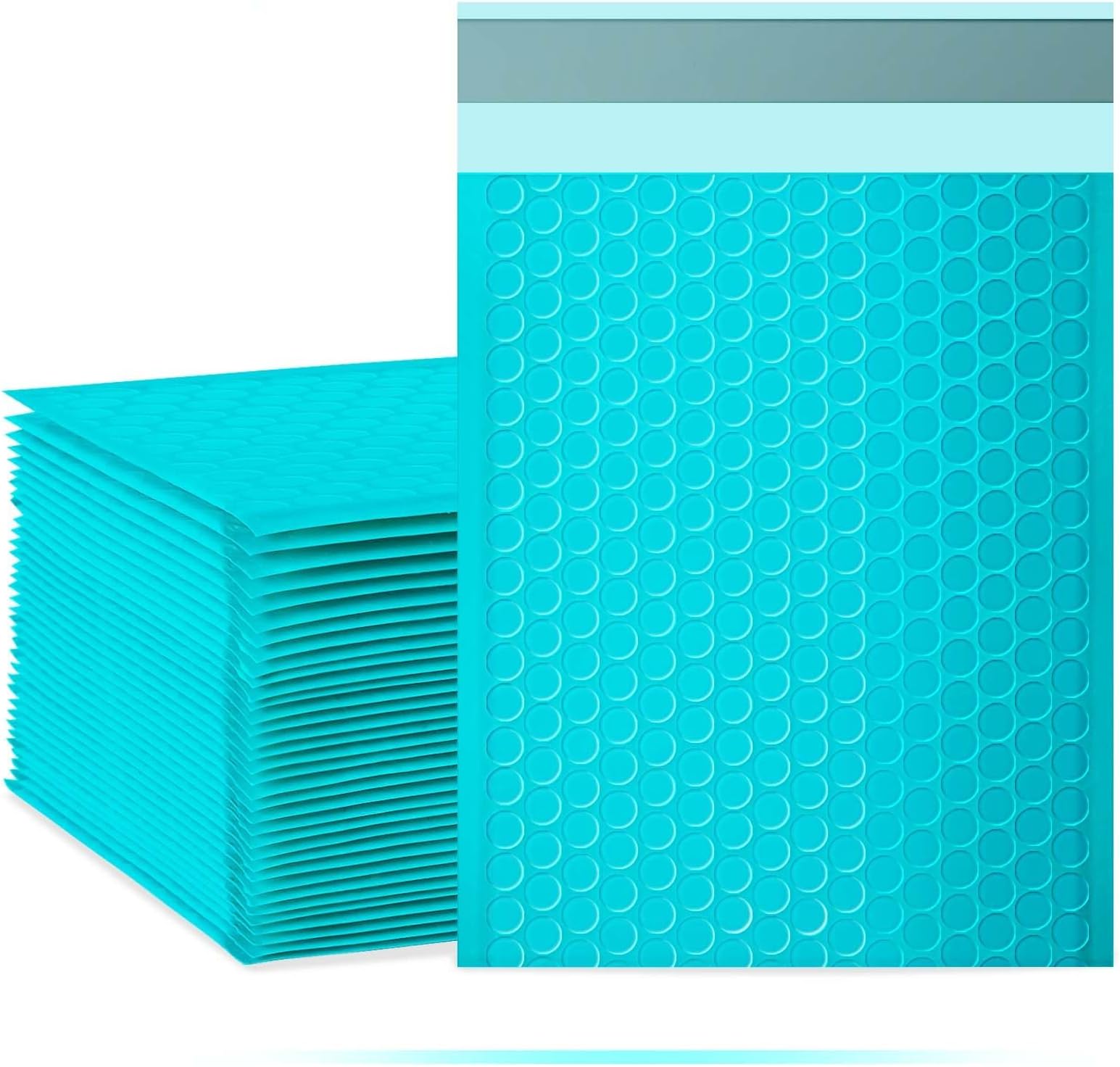 Fuxury 40 Pack Thick Bubble Mailers 8.5x12 Inch | Self-Seal Water Resistant Shipping Envelopes