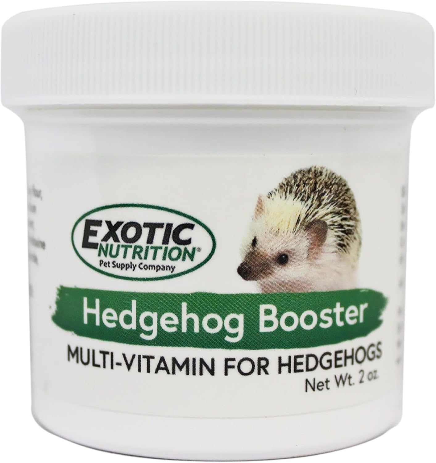 Hedgehog Booster – Complete Multivitamin – Powdered Vitamin & Mineral Supplement for Pet Hedgehogs (2 oz.)