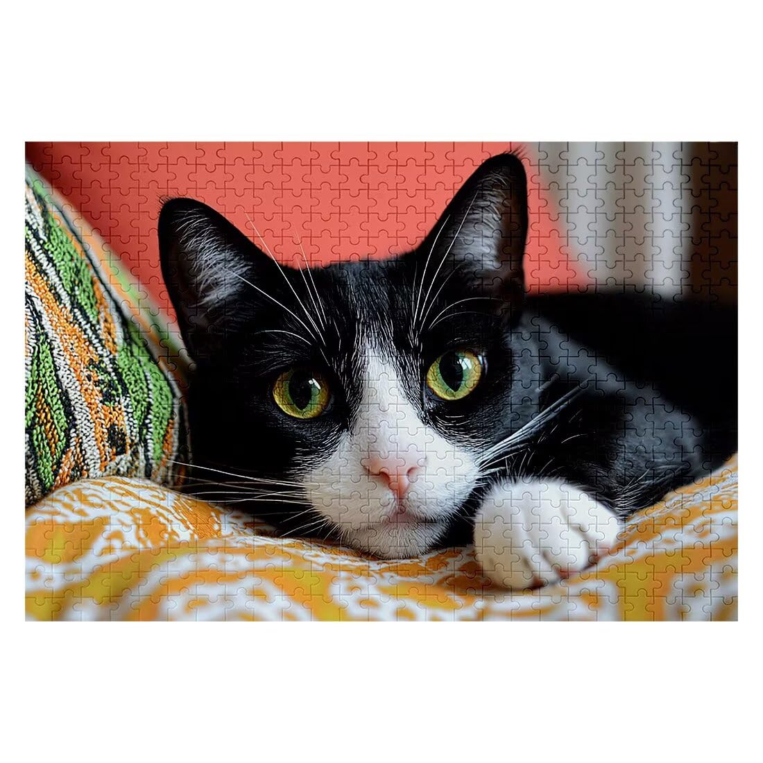 Puzzle dla dorosłych, 1500 puzzli dla kotów, 1500 sztuk, dla dorosłych, drewniane gry logiczne, klasyczna, edukacyjna, wymagająca gra dla całej rodziny, dekompresja, prezenty dekoracyjne w stylu Rzymu