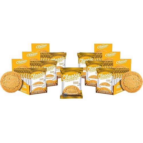 Miniatura 81 de Classic Cookie Galletas de chispas de chocolate horneadas suaves hechas con mini besos Hershey's®, 2 cajas, 16 galletas envueltas individualmente